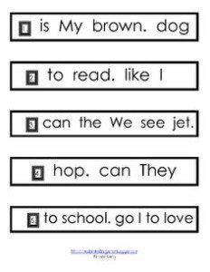 mixed up sentences activity for english learners esl activities