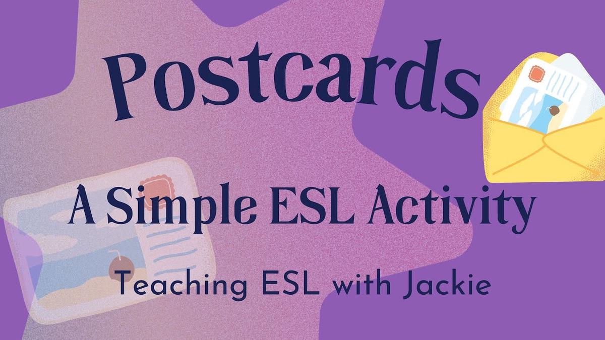 Postcards A Simple ESL Writing Activity to Try Out LowPrep ESL