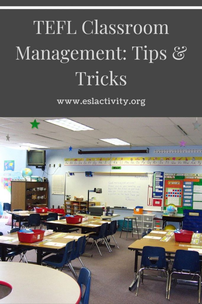 TEFL classroom management
