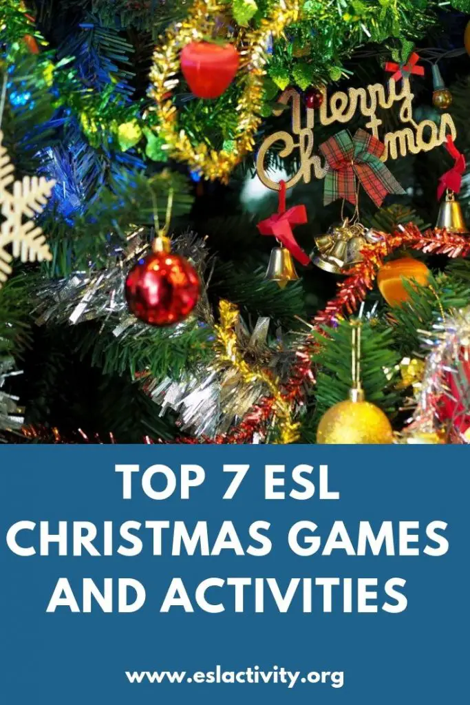 Esl Christmas Activities Games Worksheets Vocabulary Lesson Plans
