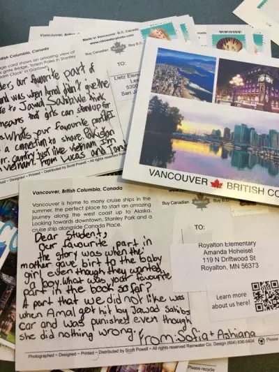 postcards-writing-activity