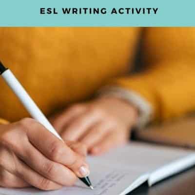 Dictation Practice: ESL Writing and Listening Activity