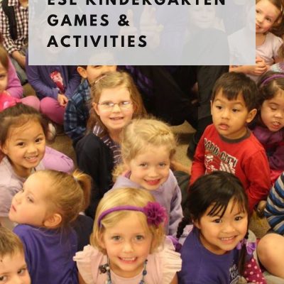 ESL Activities for Kindergarten: Fun ESL Kindergarten Activities