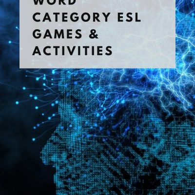 Word Categories Games & Activities for English Learners