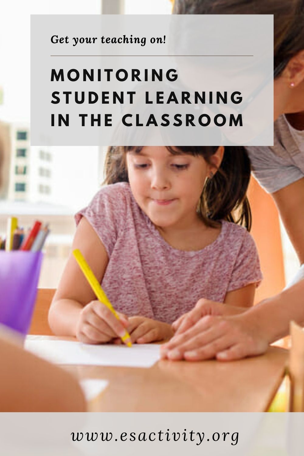 Monitoring ESL Learners How and Why to Monitor Learners