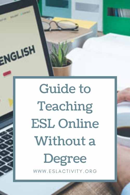 teach english online no degree