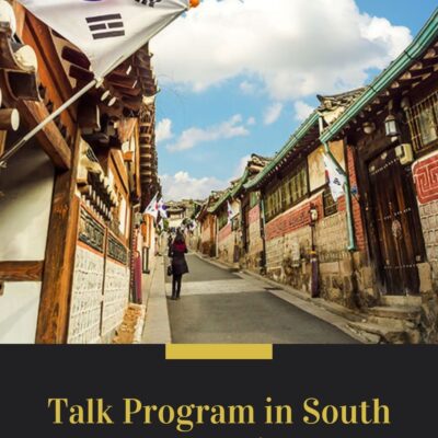 Talk Program in South Korea: Teach and Learn in Korea