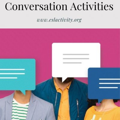 Advanced English Conversation Activities and Lesson Plan Ideas