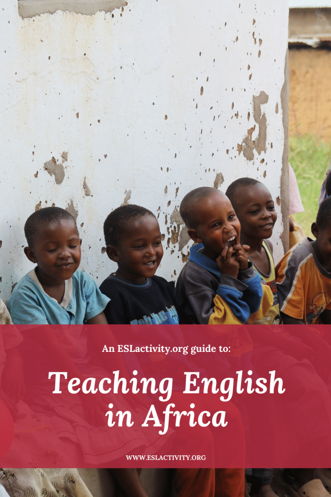 teaching english in africa