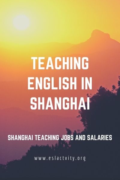 teaching english in shanghai