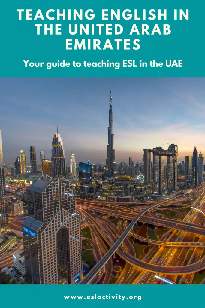 Teaching English in the UAE