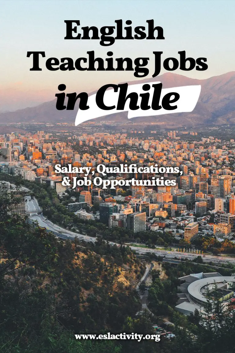 A Guide to Teaching English in Chile Salary, Qualifications & Jobs