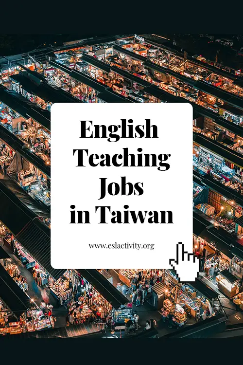 teaching esl in taiwan 