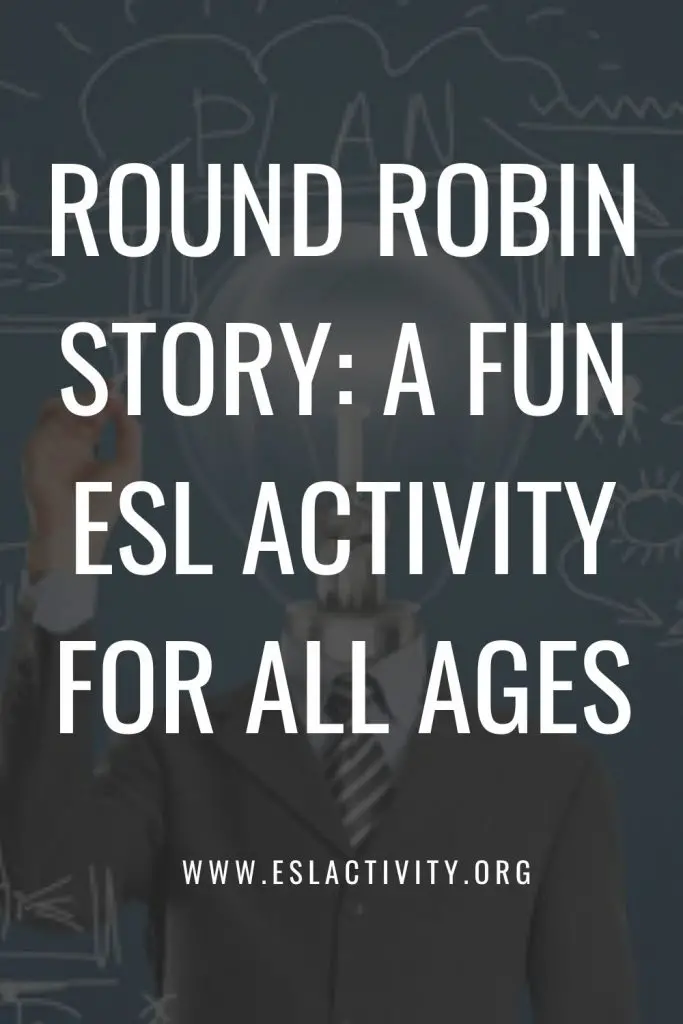 ESL round robin story activity