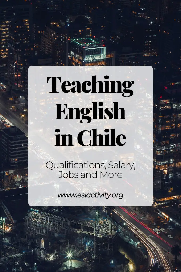 A Guide to Teaching English in Chile Salary, Qualifications & Jobs