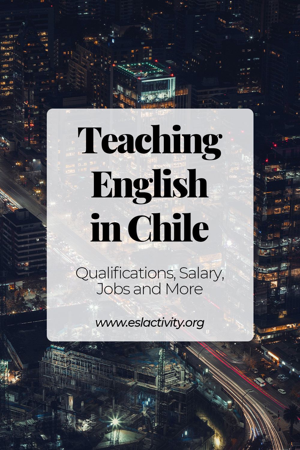 teaching english in chile