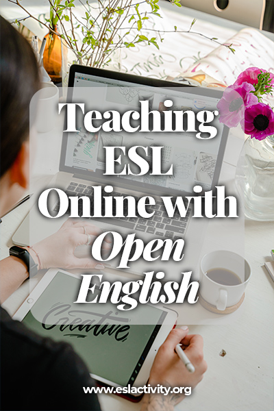 teaching esl online with open english
