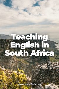 A Guide on How to Teach English in South Africa