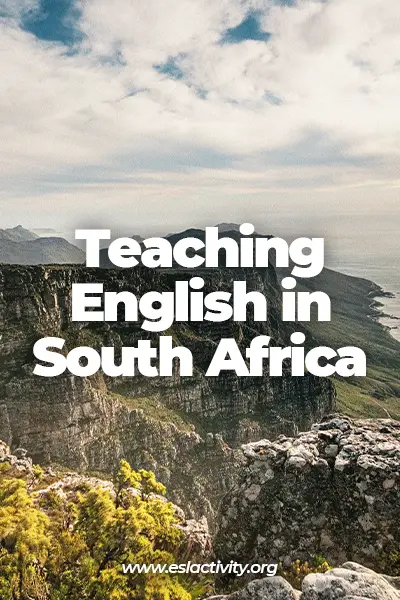 teaching english in south africa