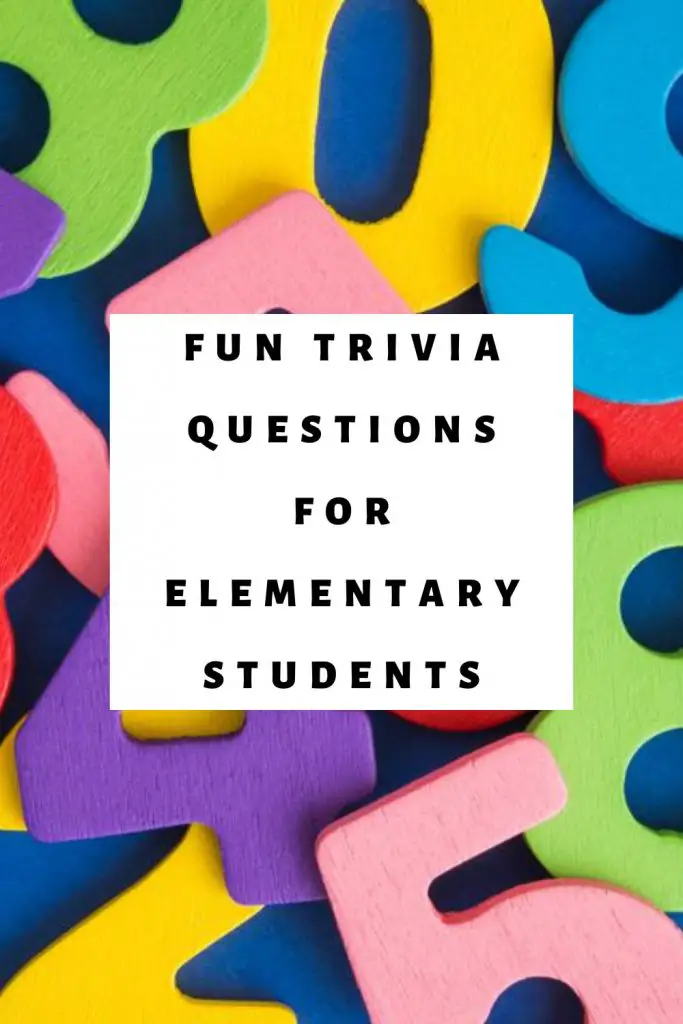 trivia for elementary students