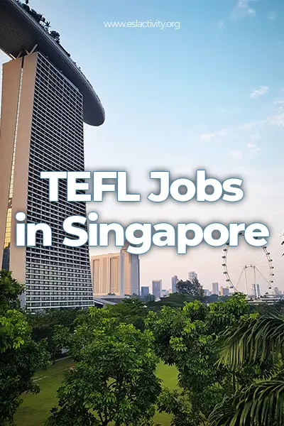 english teaching jobs in singapore