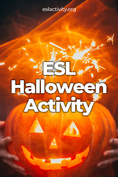 esl halloween spelling activities