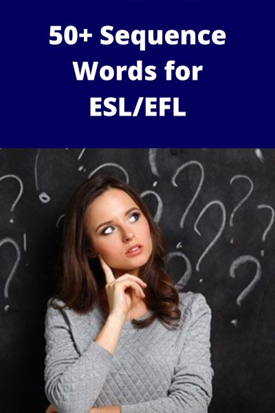 What are Sequence Words? 50+ Linking Words with Examples