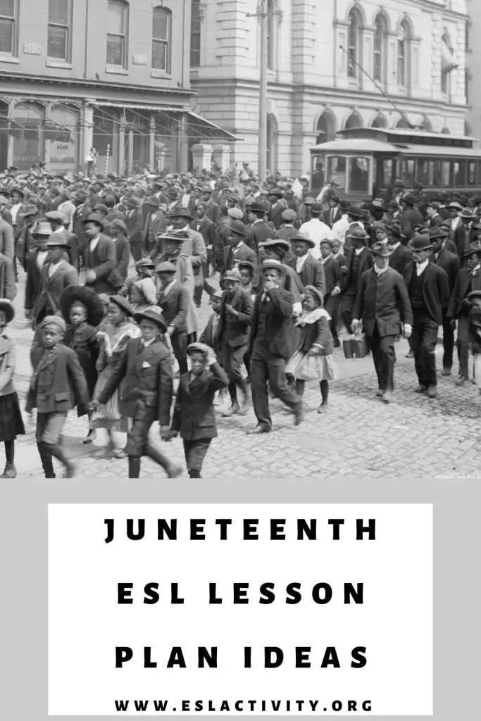 Juneteenth lesson plans