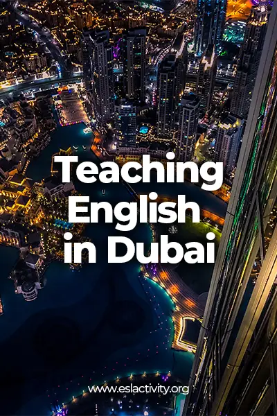 teaching english in dubai