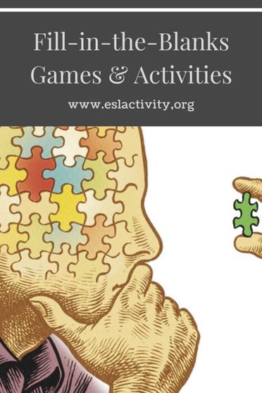 Fill in the Blank Activities, Games, Questions, Online Fun & More!
