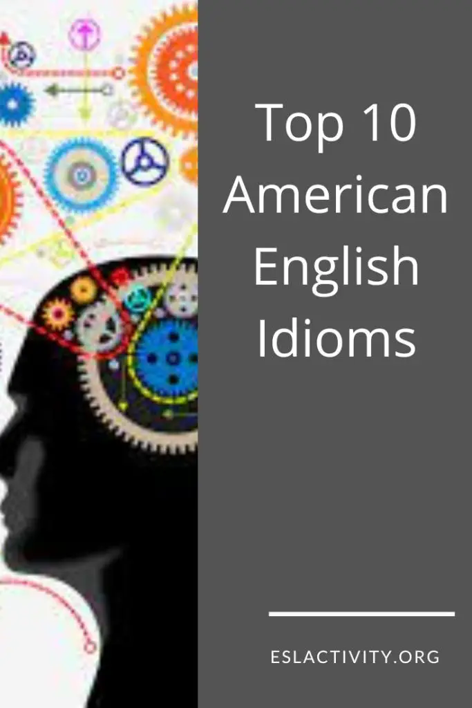 American English idioms