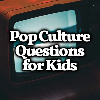 30 Fun Pop Culture Trivia Questions for Kids