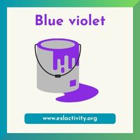 blue violet color picture