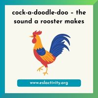 cock a doodle doo rooster sound