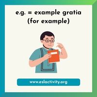 eg abbreviation