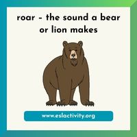 roar bear and lion sound