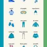 winter clothing names chart