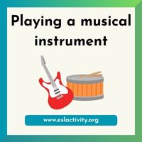 playing a musical instrument hobby