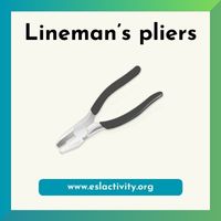 lineman's pliers image