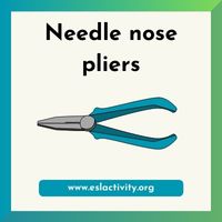needle nose pliers image