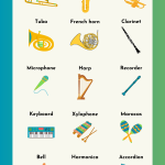 musical instrument names with pictures