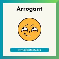 Arrogant clipart