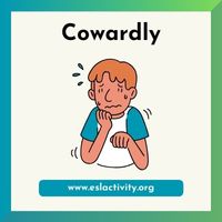 Cowardly clipart