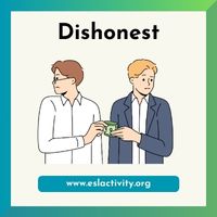 Dishonest clipart