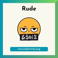 Rude clipart