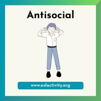 antisocial clipart