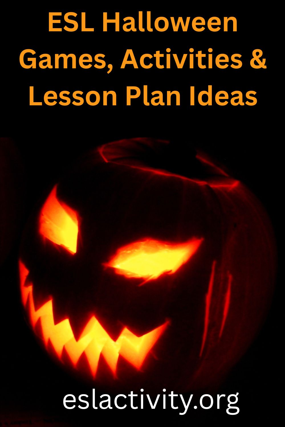 ESL halloween games and activities