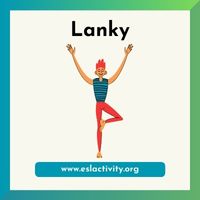 lanky clipart