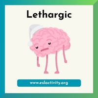 lethargic clipart