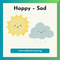 happy - sad
